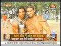 Bheem saurav gurjar and duryodhan arpit ranka in saas bahu aur betiyan aaj tak 9th august 2014