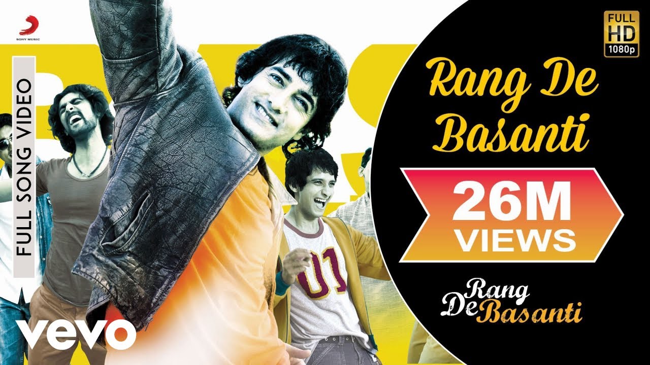A.R. Rahman - Rang De Basanti Best Video|Rang De Basanti|Aamir Khan|Soha|Daler Mehndi