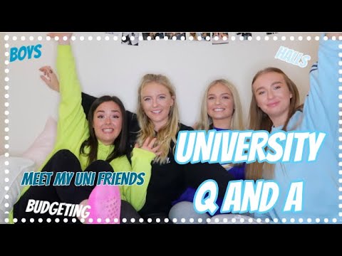 UNIVERSITY Q AND A | meet my uni friends | Reading University