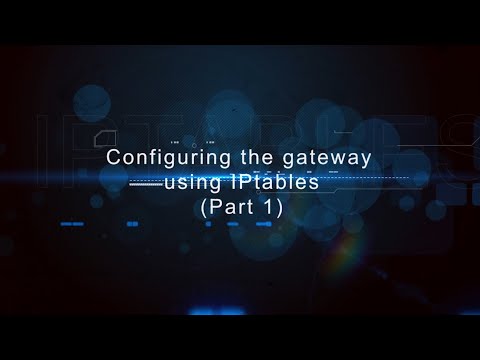 Настройка Gateway с помощью IPtables. Настройка сети Network manager