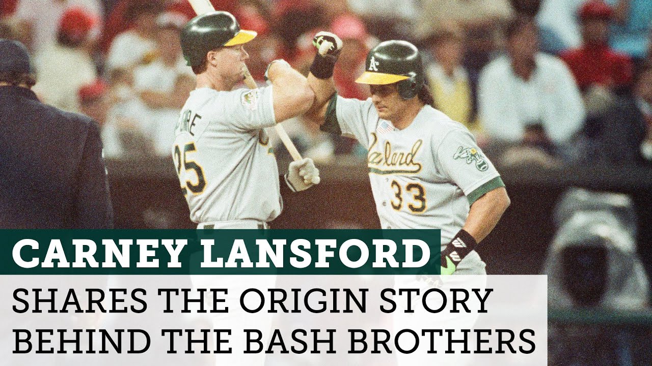 Carney Lansford on the origin of the Bash Brothers nicknames, '89