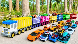 Download lagu WADIDAU !! Mobil Truk Oleng Panjang Bongkar Mainan Mobil Mobilan, Truk Tronton, Pesawat, Mobil Balap