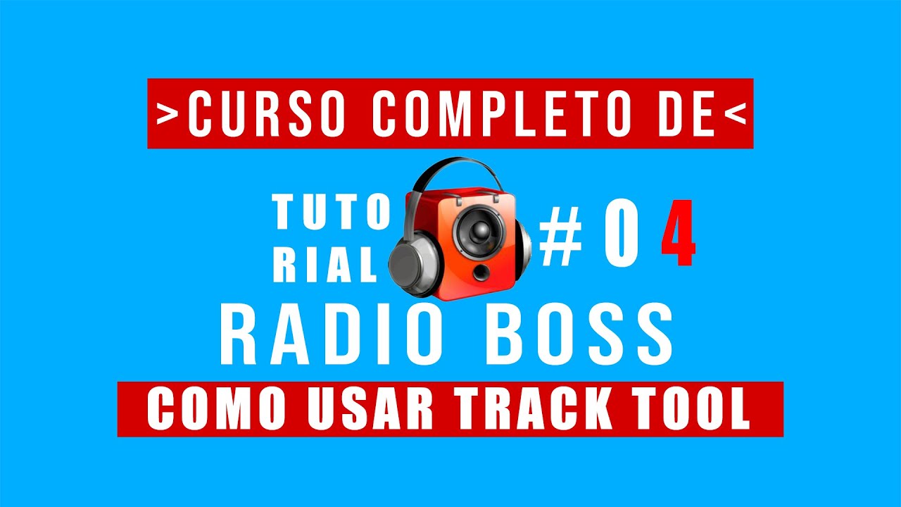 como usar track tool en radio radio boss✅