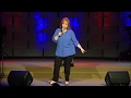 Lisa Mills performing on the Christian Comedy Association National Showcase