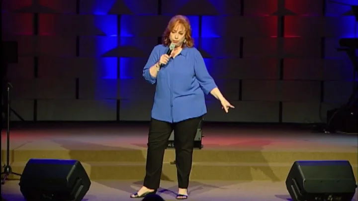 Lisa Mills performing on the Christian Comedy Asso...
