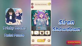 Tricky Hacks Twist Puzzle Level 86 Siren Showdown Answers 😱🧠 | SolutionGuruji