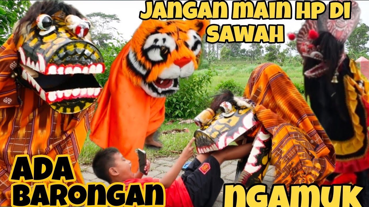 Gara_gara Main Hp di Sawah || di C4pl0k Barongan