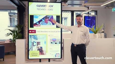 Clevertouch | Digital Signage | Clevertouch for the Reception
