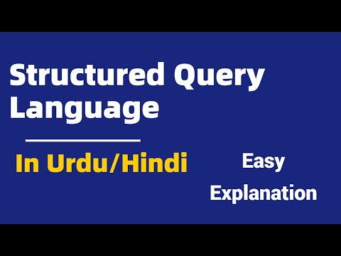 Structured Query Language | SQL | Urdu/Hindi