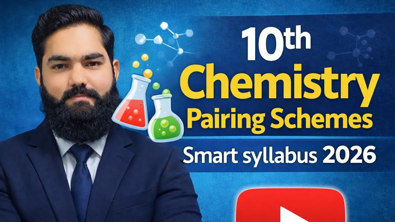 10th Chemistry Pairing Schemes Smart syllabus 2026