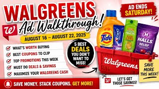 WALGREENS AD WALKTHROUGH Best Deals Coupons Promotions This Week Ends Saturday