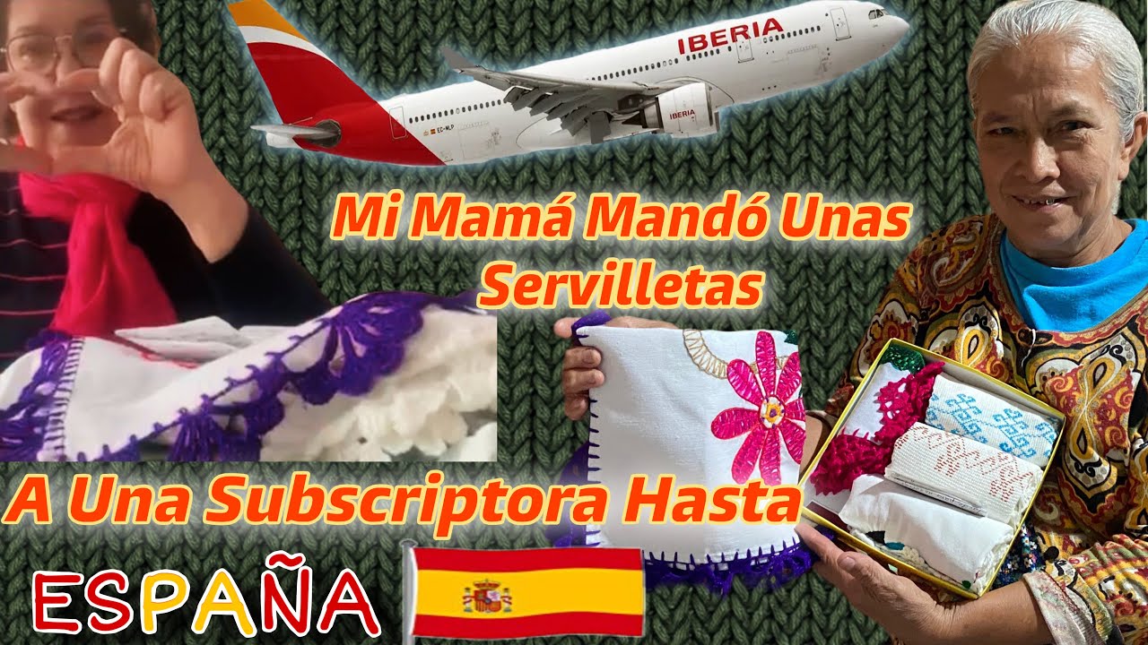 Enviando Las Servilletas De Mi Mamá Hasta España🇪🇸‼️ A Una De Mis Subscriptora💖 #viral #viralvideo 