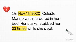 Real Crime Story: Stalking Celeste Manno Case