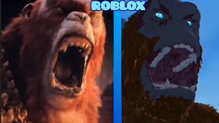 Godzilla versus Kong o novo império no kaiju universe de pobre no roblox