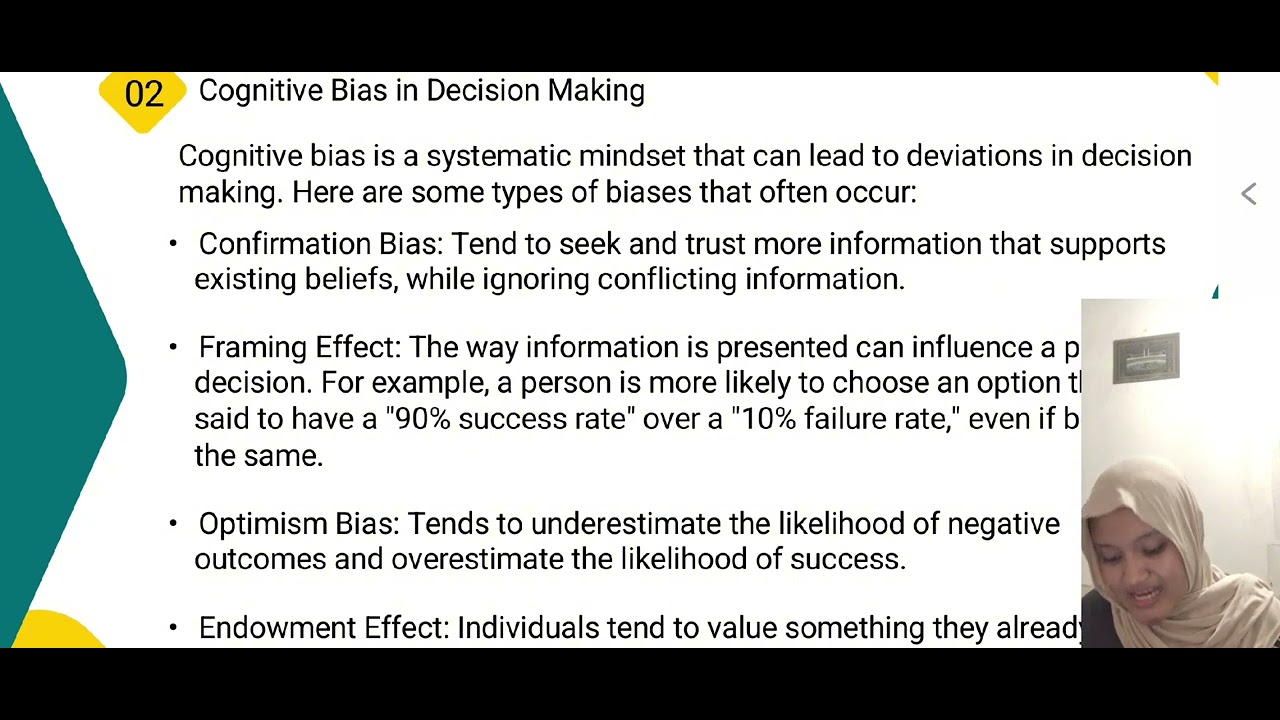 THE INFLUENCE ON DECISION MAKING - YouTube