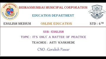 BMC Edu English Std 4 - English - It