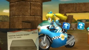 a third party  gcn adapter that actually works for mario kart wii lol