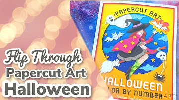 Flip Through Sachin Sachdeva Papercut Art Halloween