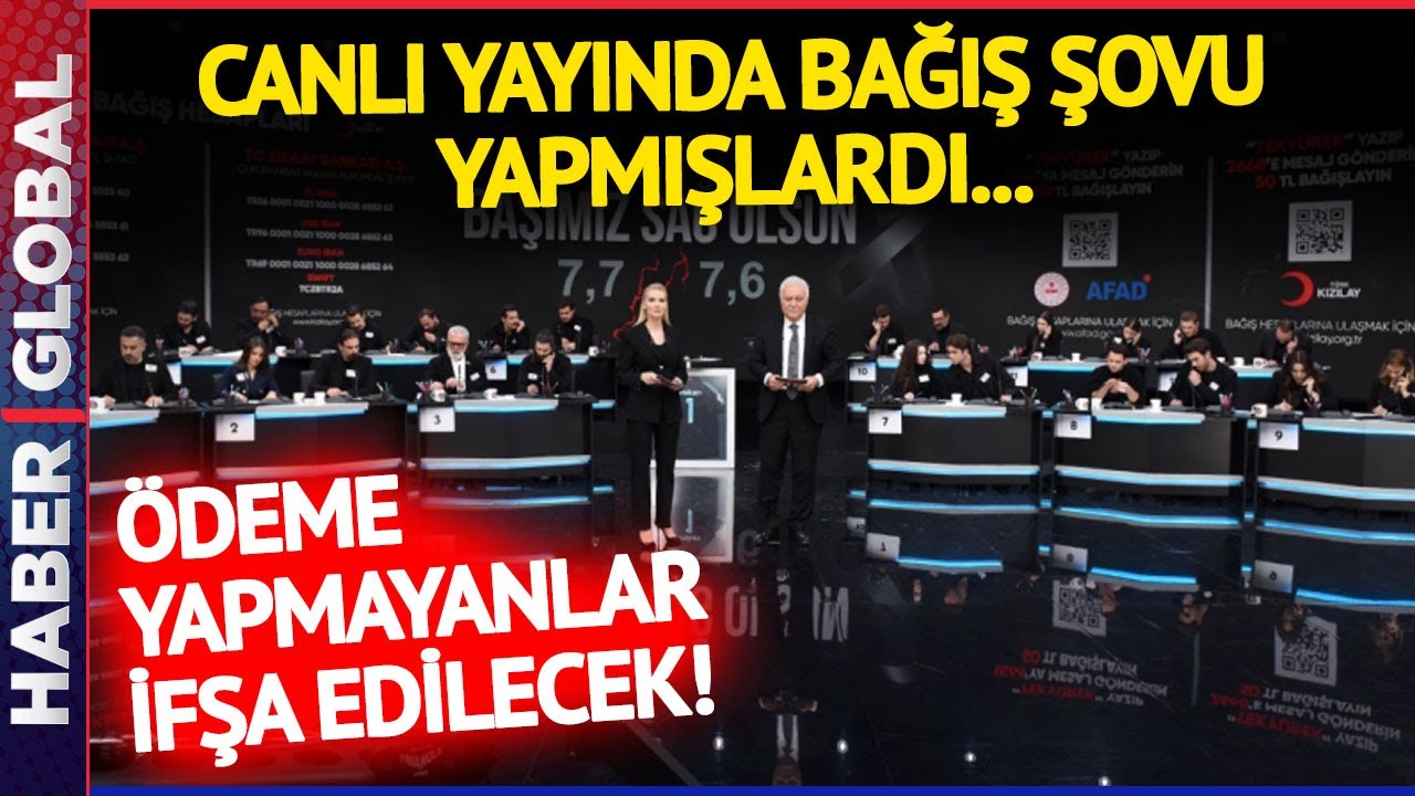 ⁣Kameralar Önünde Bağış Şovu Yaptılar! Söz Veren Şirketler Sözlerini Unuttular! Hepsi İfşa Edilecek