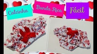 Diy Calcinha De Babado Em Malhabunda Rica