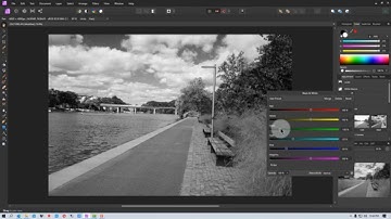 Affinity Photo - How to Convert a Color Photo to Black and White and Creatively