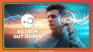 🎧 EXTREM GUT HÖREN – BESSER HÖREN OHNE HÖRGERÄT – TINNITUS SOUND THERAPIE – SUBLIMINAL FREQUENZ 👂