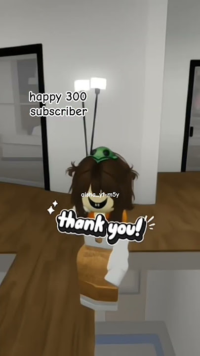 HAPPY 300 SUBSCRIBER GUYSS🎉🎉,thank you guyss atas support dari kaliannn #roblox #semogafyp