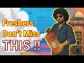 Freshers Alert! Watch This Before Your 1st Year Kicks Off 🚀 | code io - Tamil
