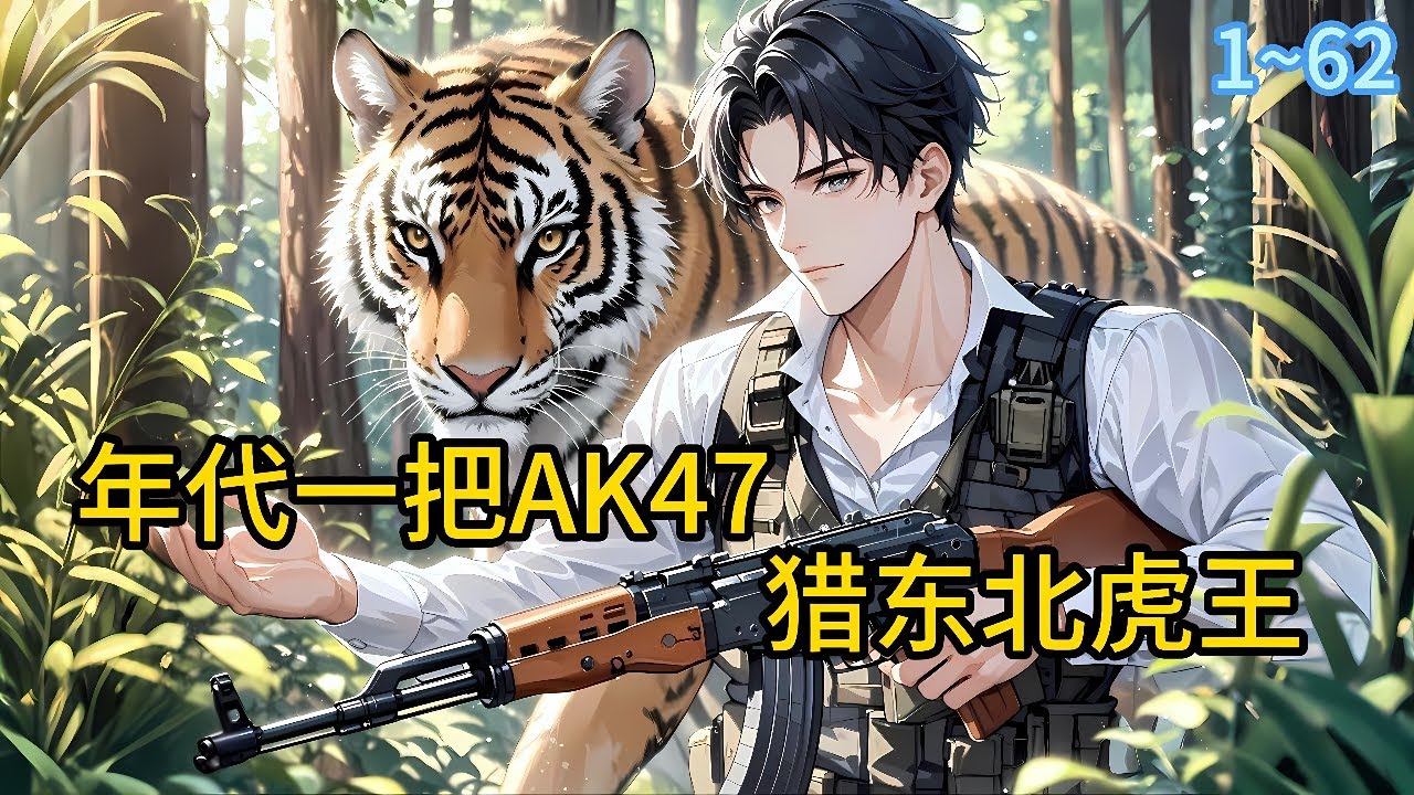 《年代：一把AK47，猎东北虎王》1~62张胜阳重生回到七十年代，被养父母赶回乡下的前一天。这一世，重生获得了山神珠，内有百亩空间，潺潺清泉，不仅能储物，还能喝灵泉改变体质。#都市 #漫画#精英说漫