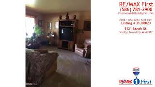 Home For Sale - 5121 Sarah St., Shelby Township, MI
