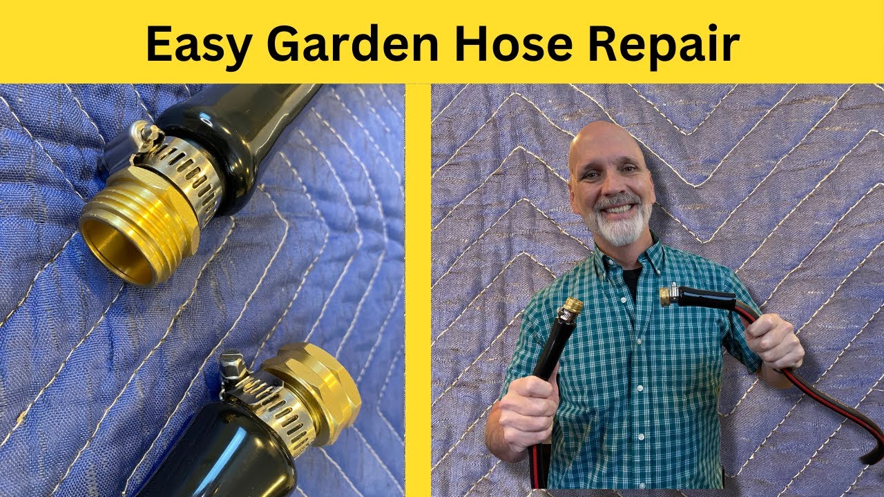 How to Easily Repair a Garden Hose | Quick & Affordable DIY Fix - YouTube