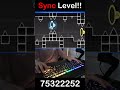 Geometry Dash INSANE Sync Challenge Shorts Geometrydash Gd Geometry Dash INSANE Sync Challenge Shorts Geometrydash Gd