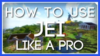 How To Use JEI Like a Pro! | JEI Tutorial | Just Enough Items Mod Tutorial