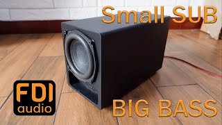 Super BASS from  Small 5 inch Subwoofer - FDI Audio