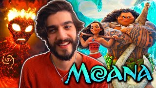 Watching *MOANA* For The FIRST TIME (Disney movie reaction)