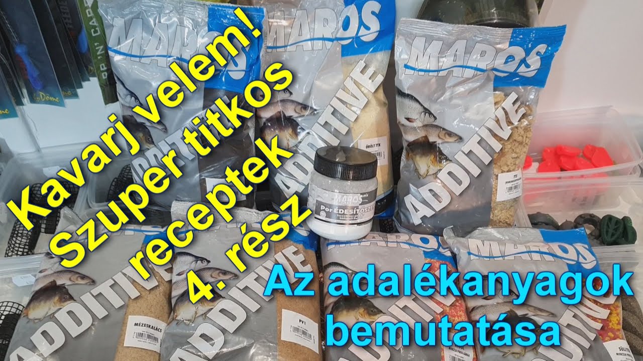 Kavarj velem! Szuper titkos receptek 4. rész Az adalékanyagok bemutatása!
