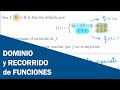 Video 3 | DOMINIO y RECORRIDO de FUNCIONES