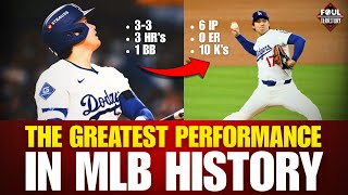Debating The Greatest Performances In Mlb History Shohei Ohtanis Nlcs Game 4