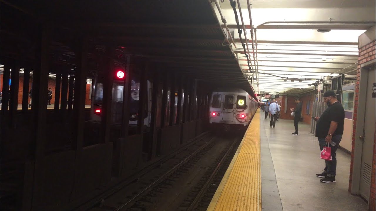 Q Express R46 PM Rush Hour R46/R68/R160 N,R,W Local And Q Express Trains At 49th ...