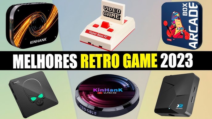 Infanto 4 - Video Game Retrô com 44 mil jogos antigos (2 controles) (Com  fio) - AliExpress
