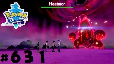 Pokemon Sword Shiny Dynamax Heatmor Raid & Catch