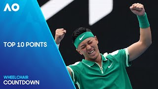 Top 10 Wheelchair Points of the Tournament | Australian Open 2024