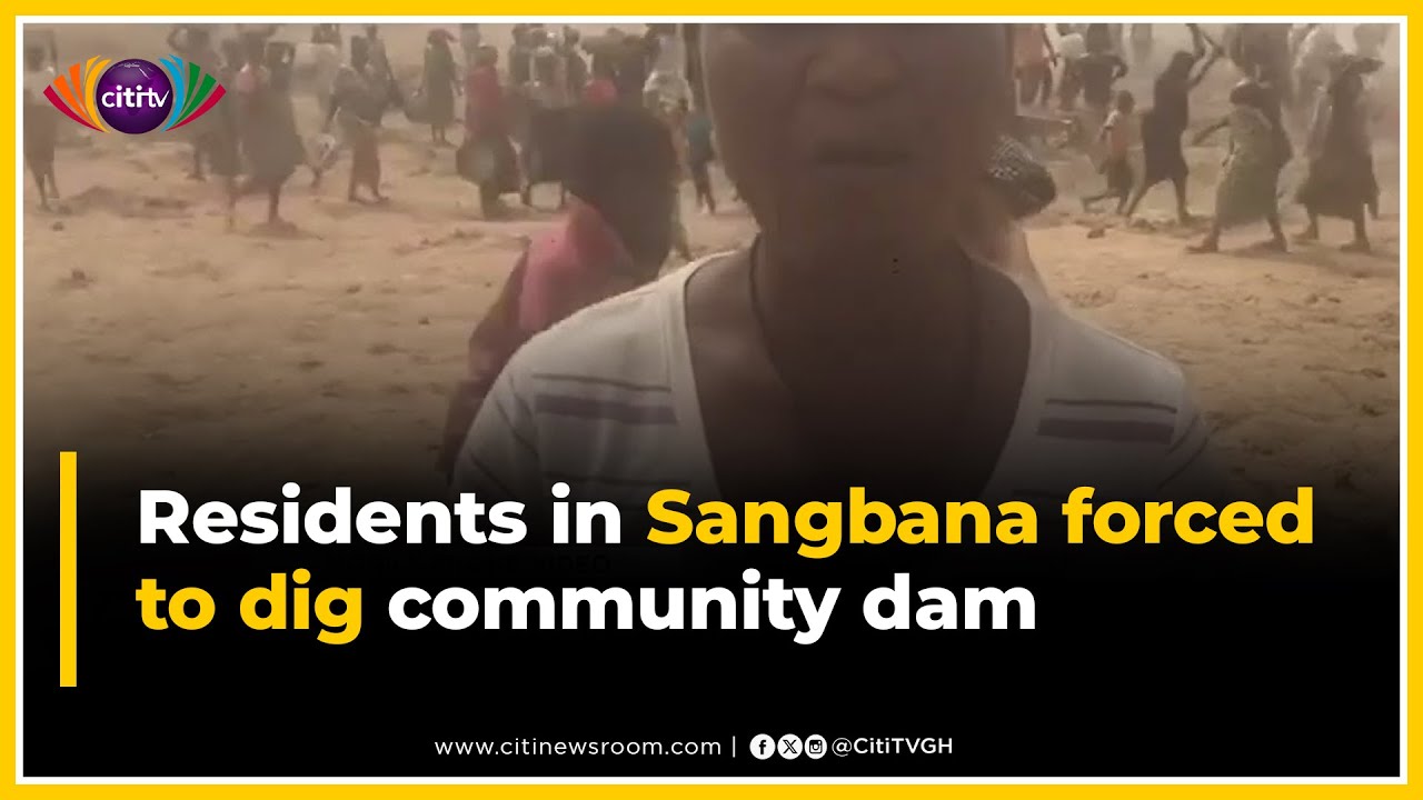Access to potable water: Residents in Sangbana forced to dig community dam