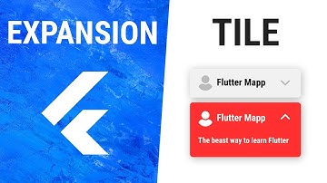 Flutter ExpansionTile Widget