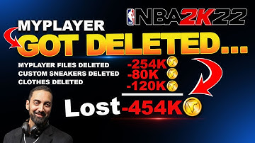 DELETED MY PLAYER 2K22 | LOST MY PLAYER FILES 2K22 | HOW TO RECOVER MY PLAYER FILES ON NBA 2K22