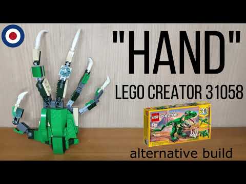 LEGO Creator 31058 Alternative build tutorial HAND、レゴ 