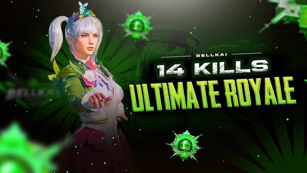14 SOLO FINISHES IN INTENSE ULTIMATE ROYALE LOBBY ONESIDE DOMINATE | BGMI | BELLKAI