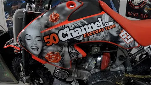 New decals for my Honda CRF50