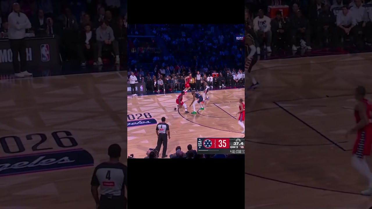 Anthony Edwards puts the nice move on KD! 