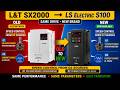L&amp;T sx2000 vfd speed control from 02 sources (pot-meter &amp; current )|| AO 4-20mA || Motor Parameters